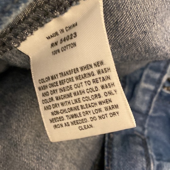 Gap 1969 Oceanside blue denim mini skirt . Size 29/8 . - Picture 5 of 9